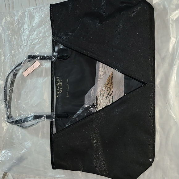 Victoria's Secret Metallica and Clear Tote Bag - Picture 15 of 16
